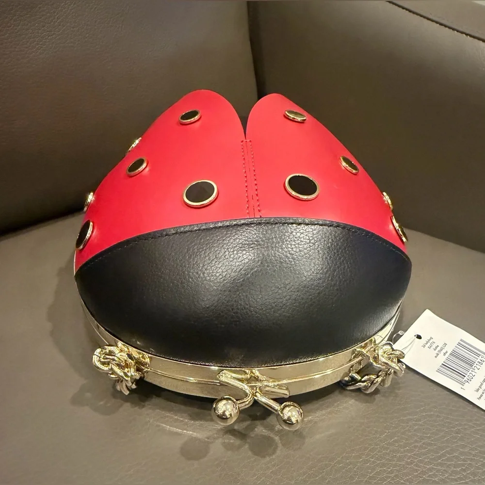 NWT Kate Spade dottie 3d ladybug NOVELTY Crossbody - Picture 7 of 10